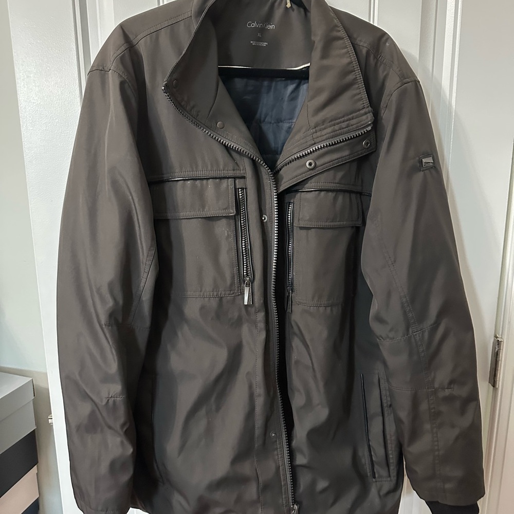 Calvin Klein Men's Dark Gray Jacket